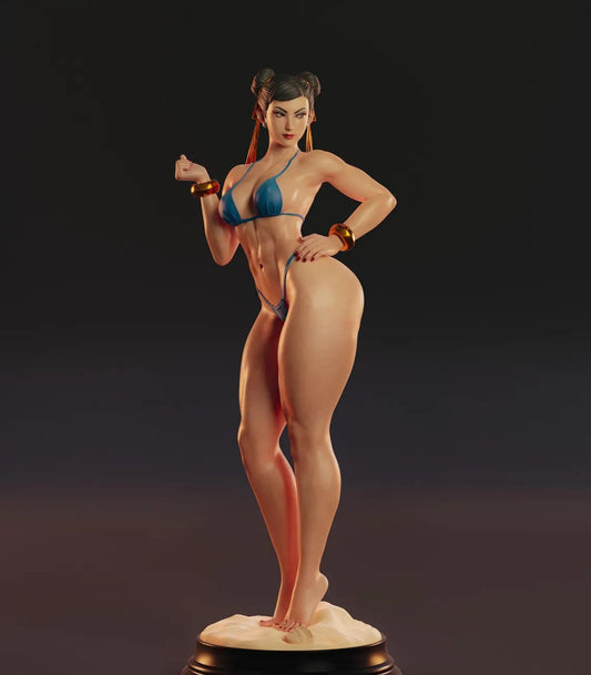 Estátua Colecionador - Chun Li Versão Bikini