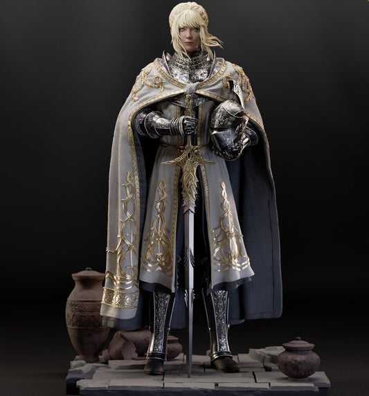 Estátua Colecionador - Agulha Cavaleiro Leda