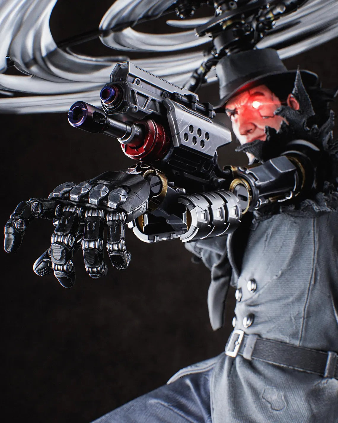 Estátua Colecionador - Inspetor Gadget