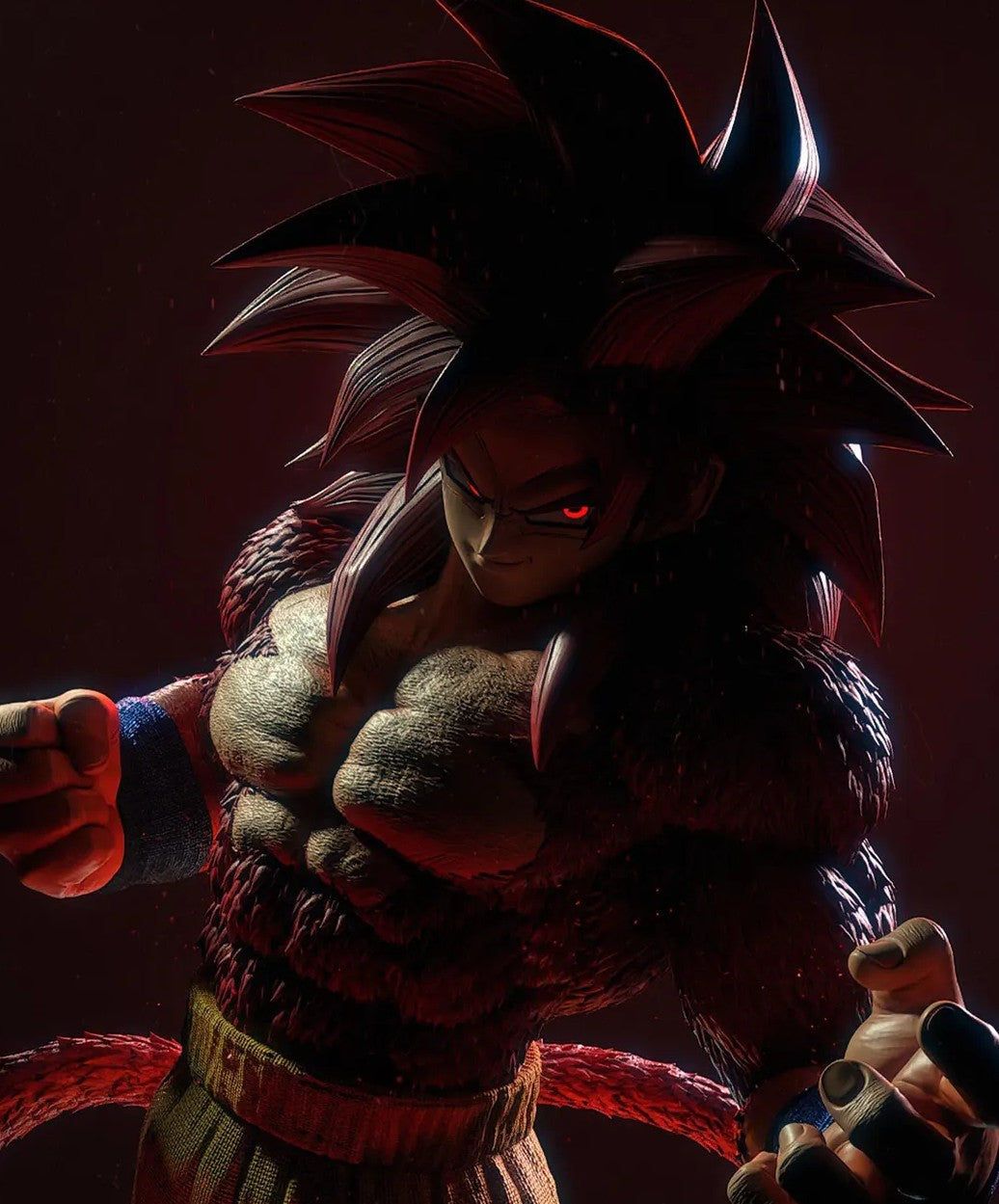 Estátua Colecionador - Goku SS4 - Dragon Ball
