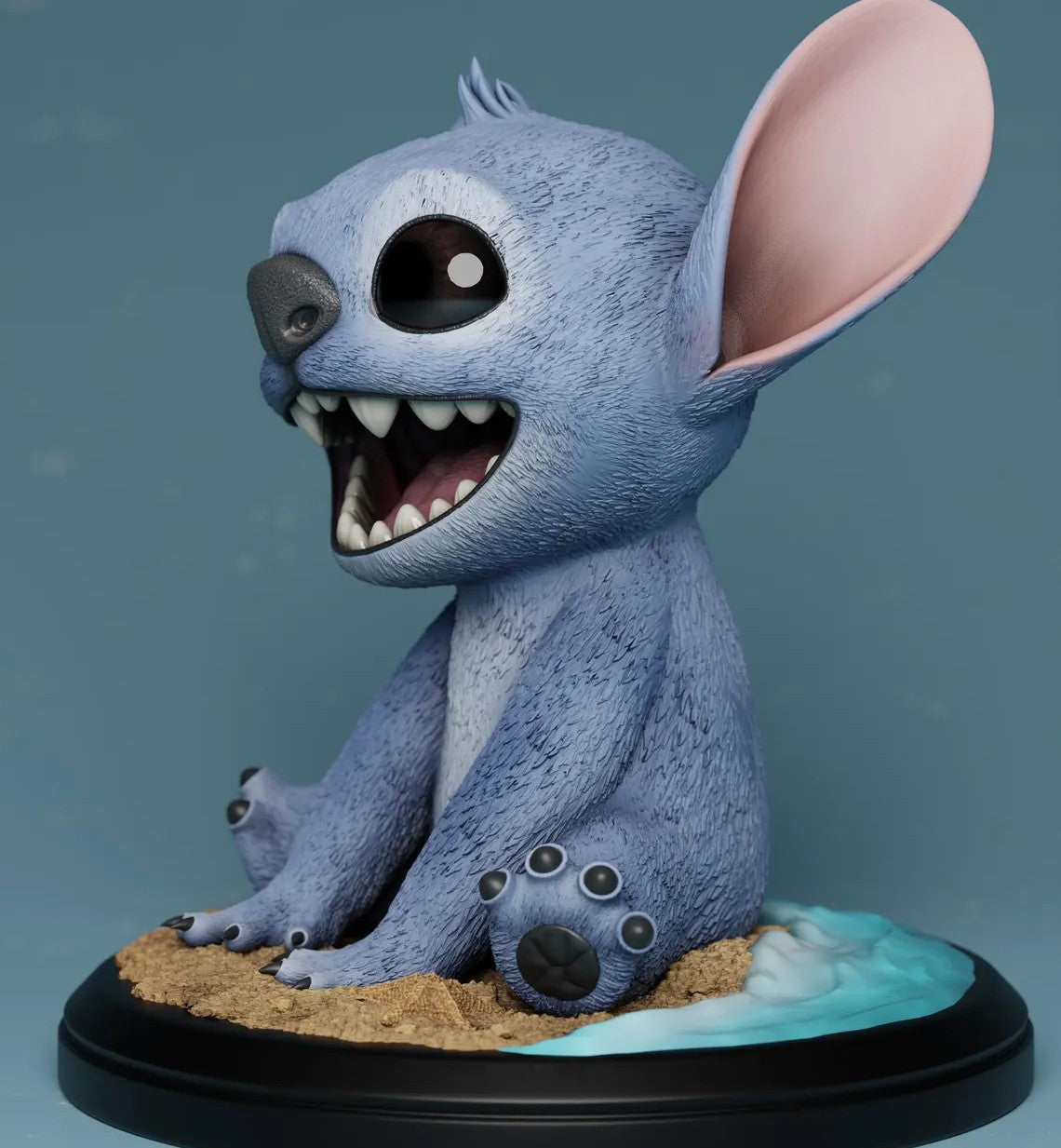 Estátua Colecionador - Stitch