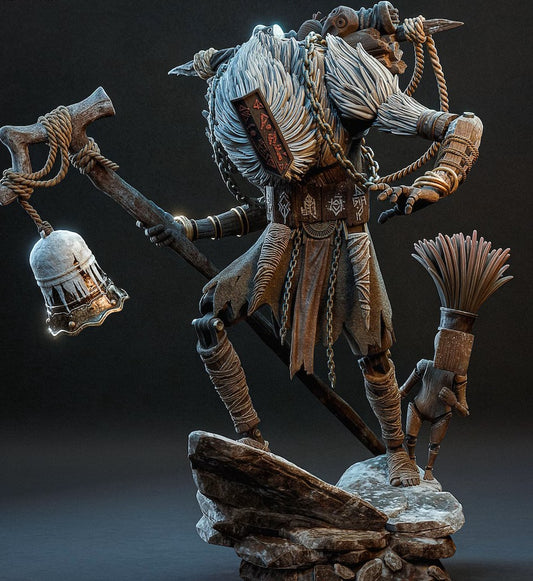 Estátua Colecionador - Monoco v2 Clair Obscur: Expedition 33