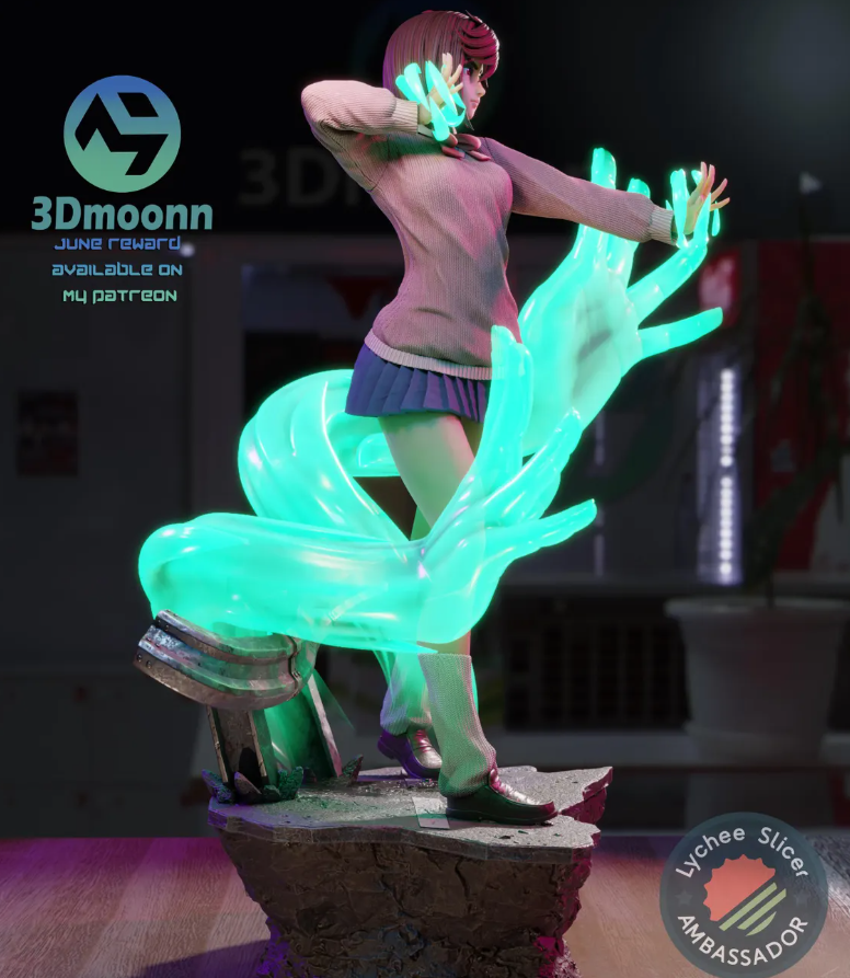 Estátua Colecionador - Momo Ayase