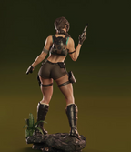 Estátua Colecionador - Lara Croft