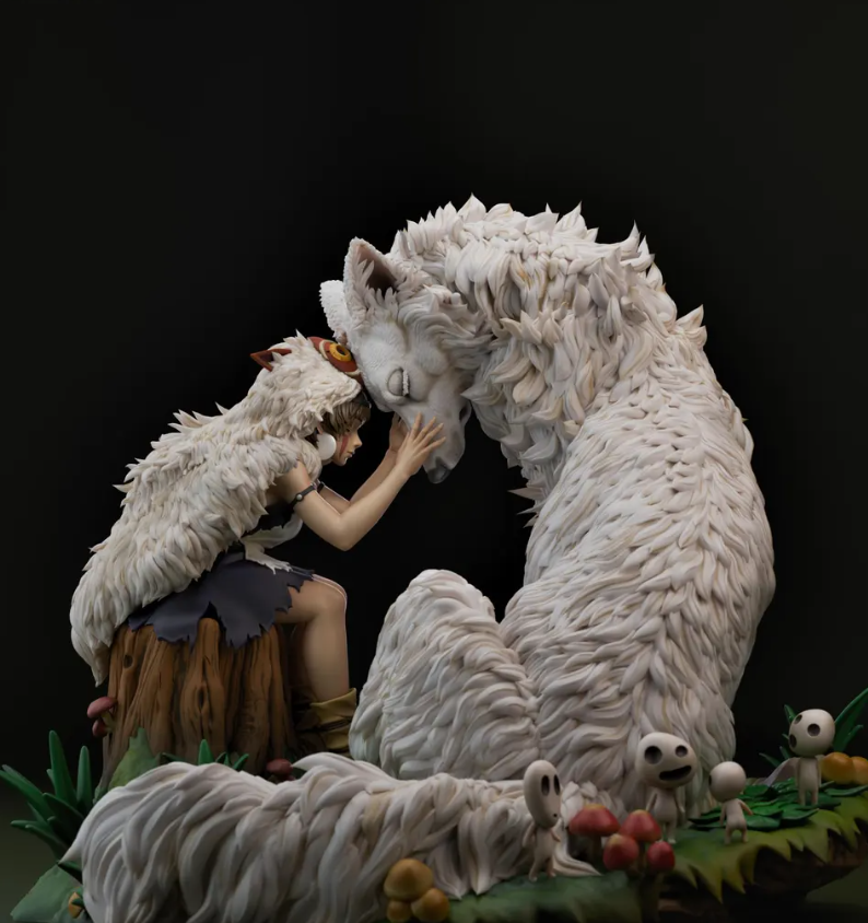 Estátua Colecionador - San Mononoke