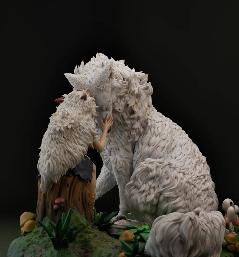 Estátua Colecionador - San Mononoke