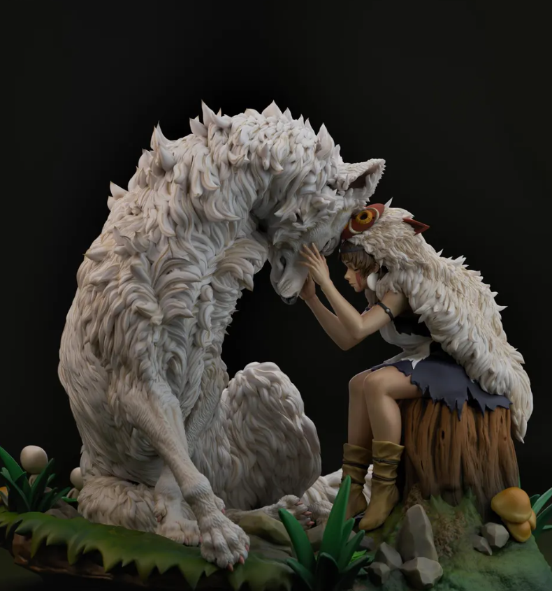 Estátua Colecionador - San Mononoke