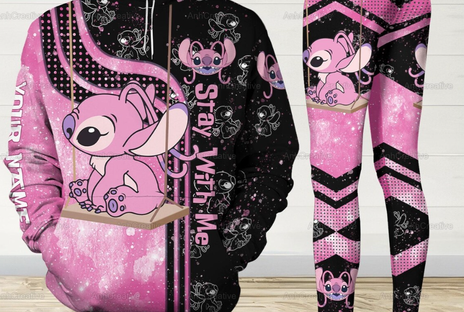 Conjunto Stitch - Design 10 para Mulher (personalizável)