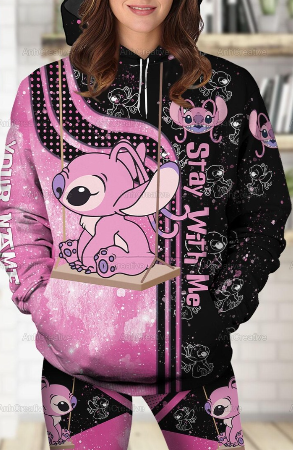 Conjunto Stitch - Design 10 para Mulher (personalizável)