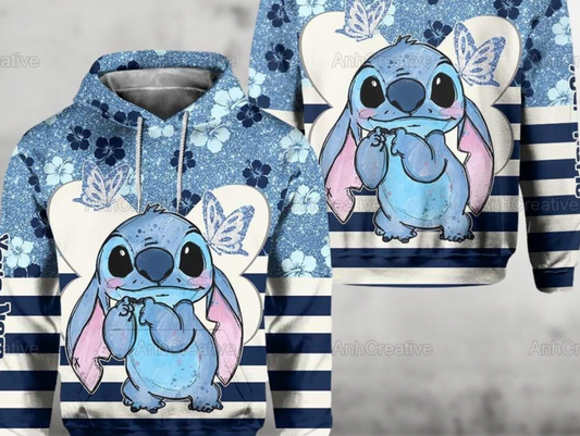 Conjunto Stitch - Design 11 para Mulher (personalizável)
