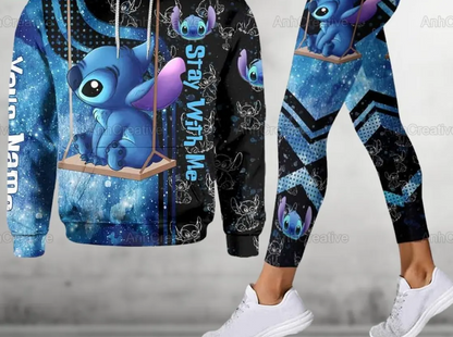 Conjunto Stitch - Design 12 para Mulher (personalizável)