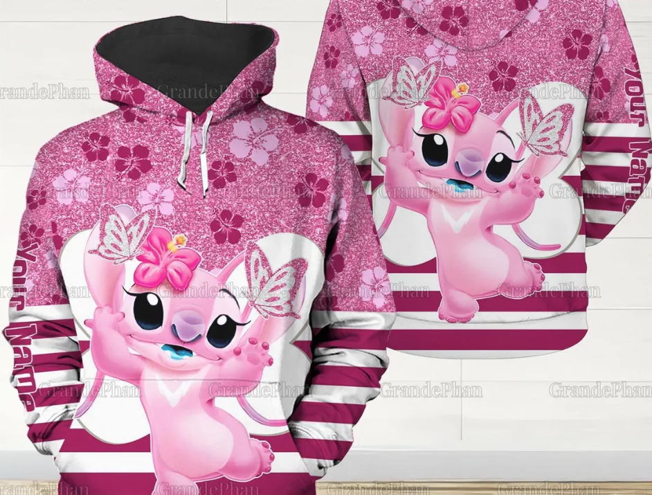 Conjunto Stitch - Design 13 para Mulher (personalizável)