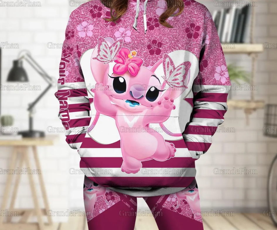 Conjunto Stitch - Design 13 para Mulher (personalizável)