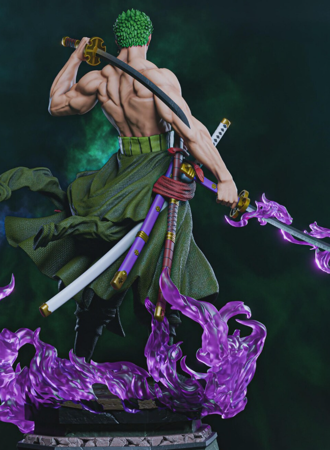 Estátua Colecionador - Zoro