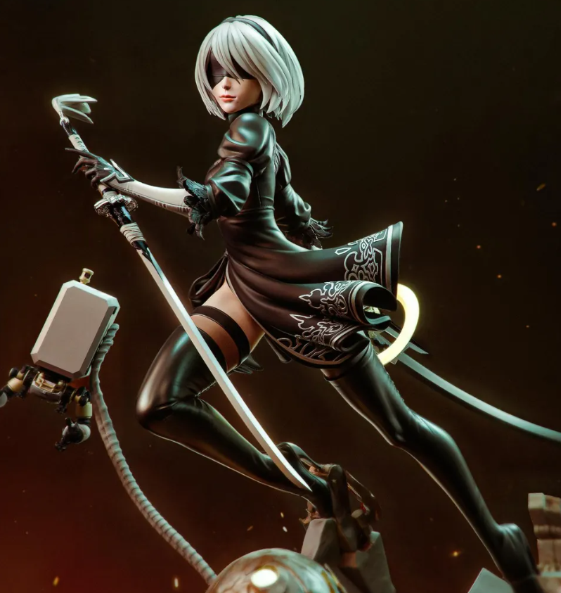 Collector's Statue - 2B NieR