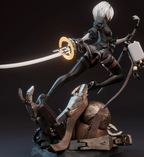 Collector's Statue - 2B NieR