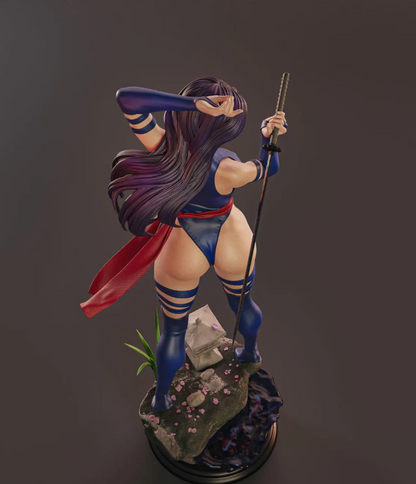 Estátua Colecionador - Psylocke