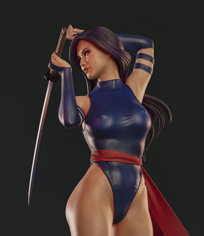 Estátua Colecionador - Psylocke