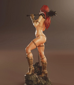 Estátua Colecionador - Red Sonja