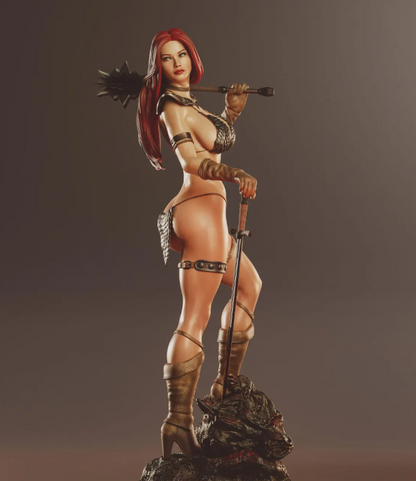 Estátua Colecionador - Red Sonja