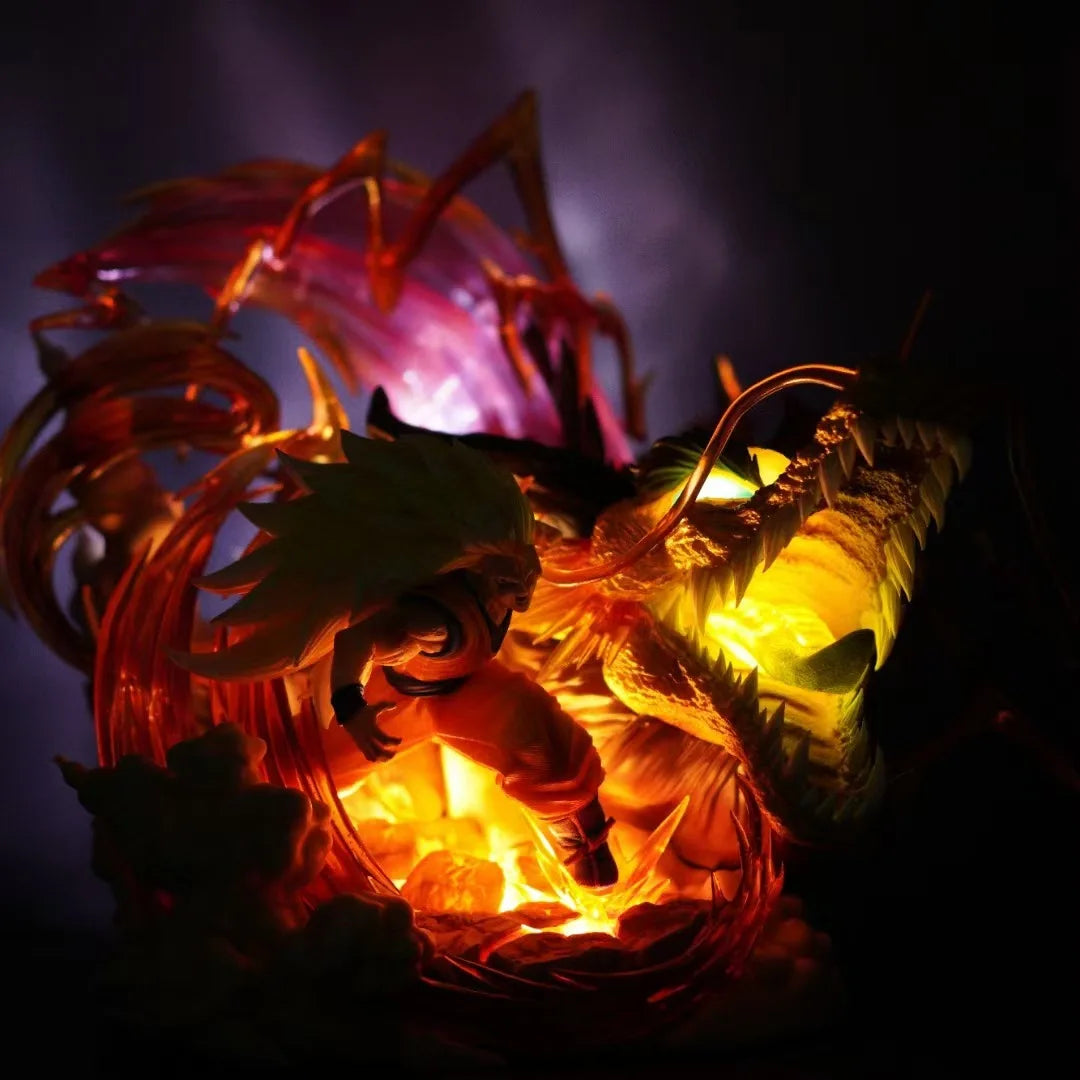 Estátua Colecionador - Goku Dragon Fist PVC - Dragon Ball