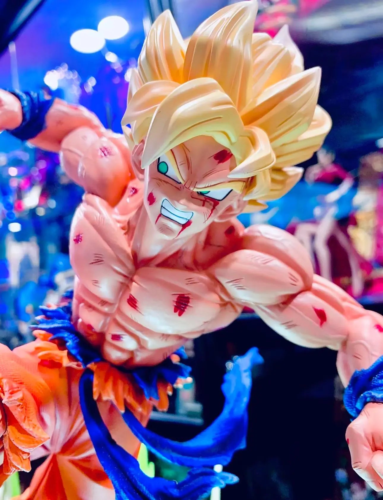 Estátua Colecionador - Goku vs Freeza v2 - Dragon Ball