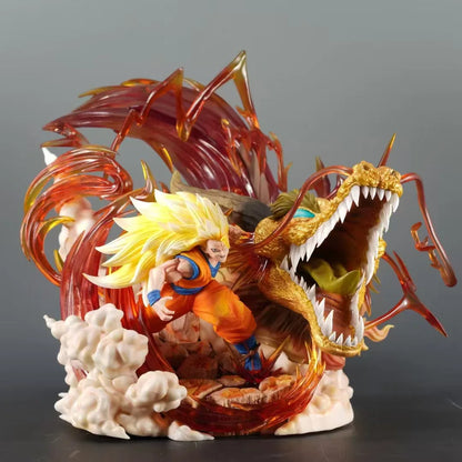Estátua Colecionador - Goku Dragon Fist PVC - Dragon Ball