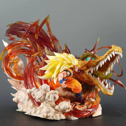 Estátua Colecionador - Goku Dragon Fist PVC - Dragon Ball