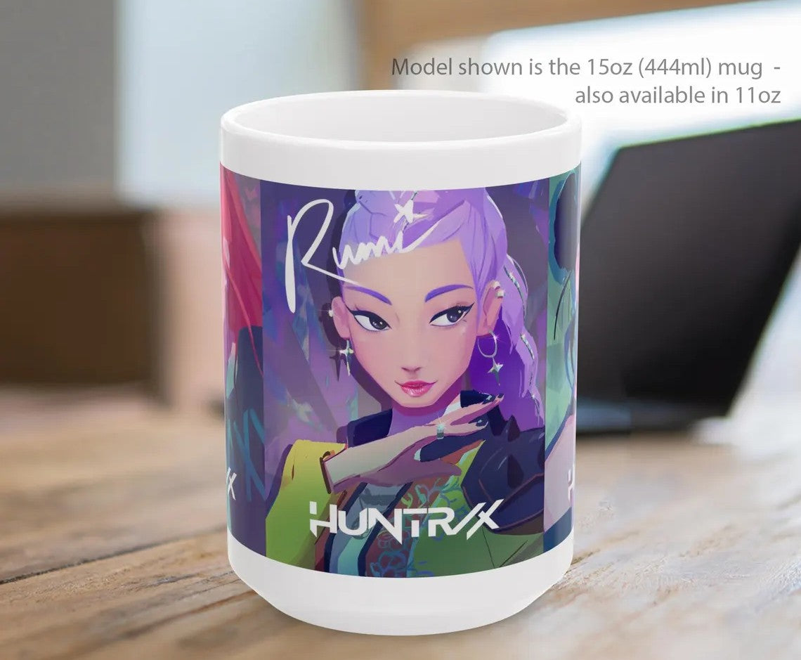 Caneca Edição Rumi, Zoey, Mira - KPop Demon Hunters