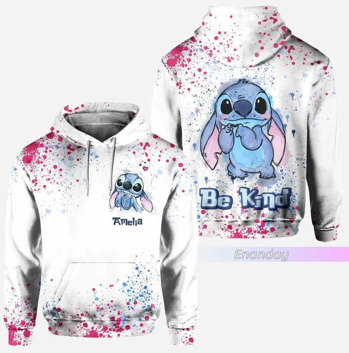 Conjunto Stitch - Design 3 para Mulher (personalizável)