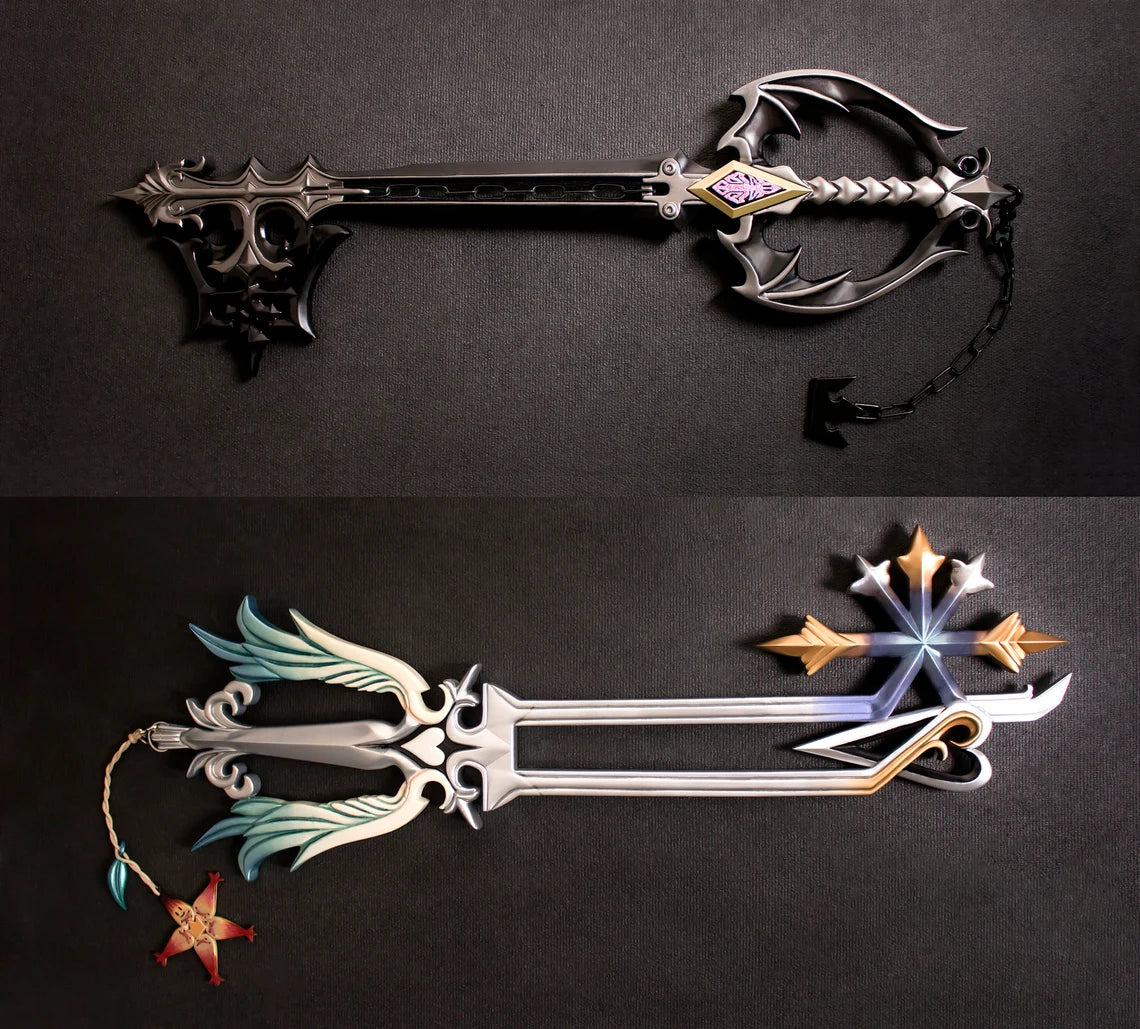 LIGHT &amp; SHADOW Keyblades - Kingdom Hearts
