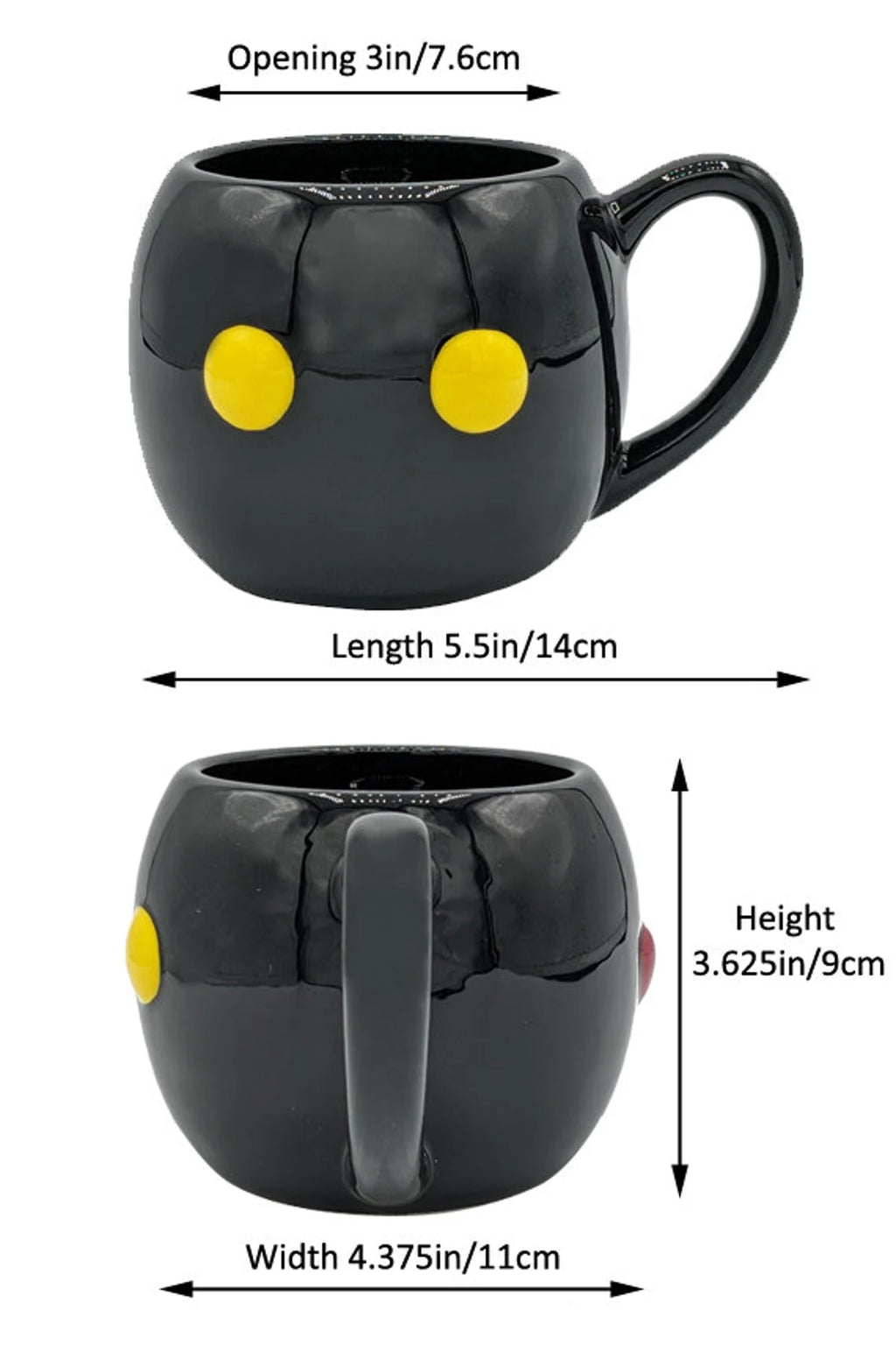 Shadow Heartless Mug - Kingdom Hearts