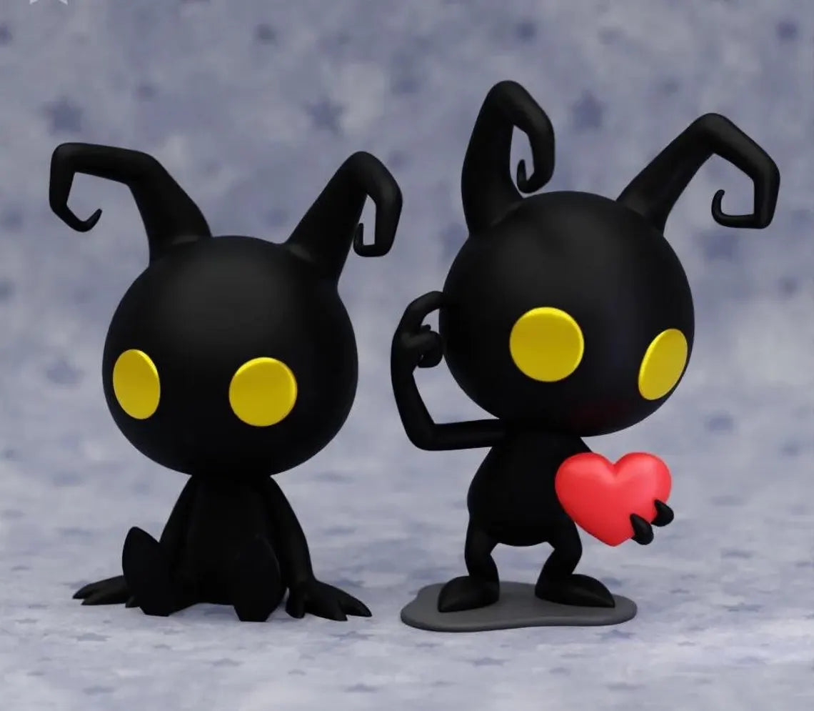 Heartless Shadow Figurines - Kingdom Hearts