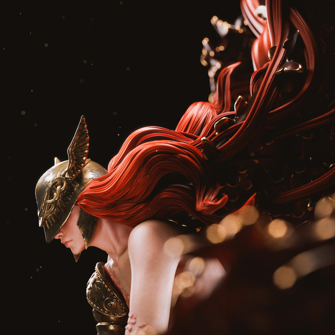 Estátua Colecionador - Malenia Blade of Miquella