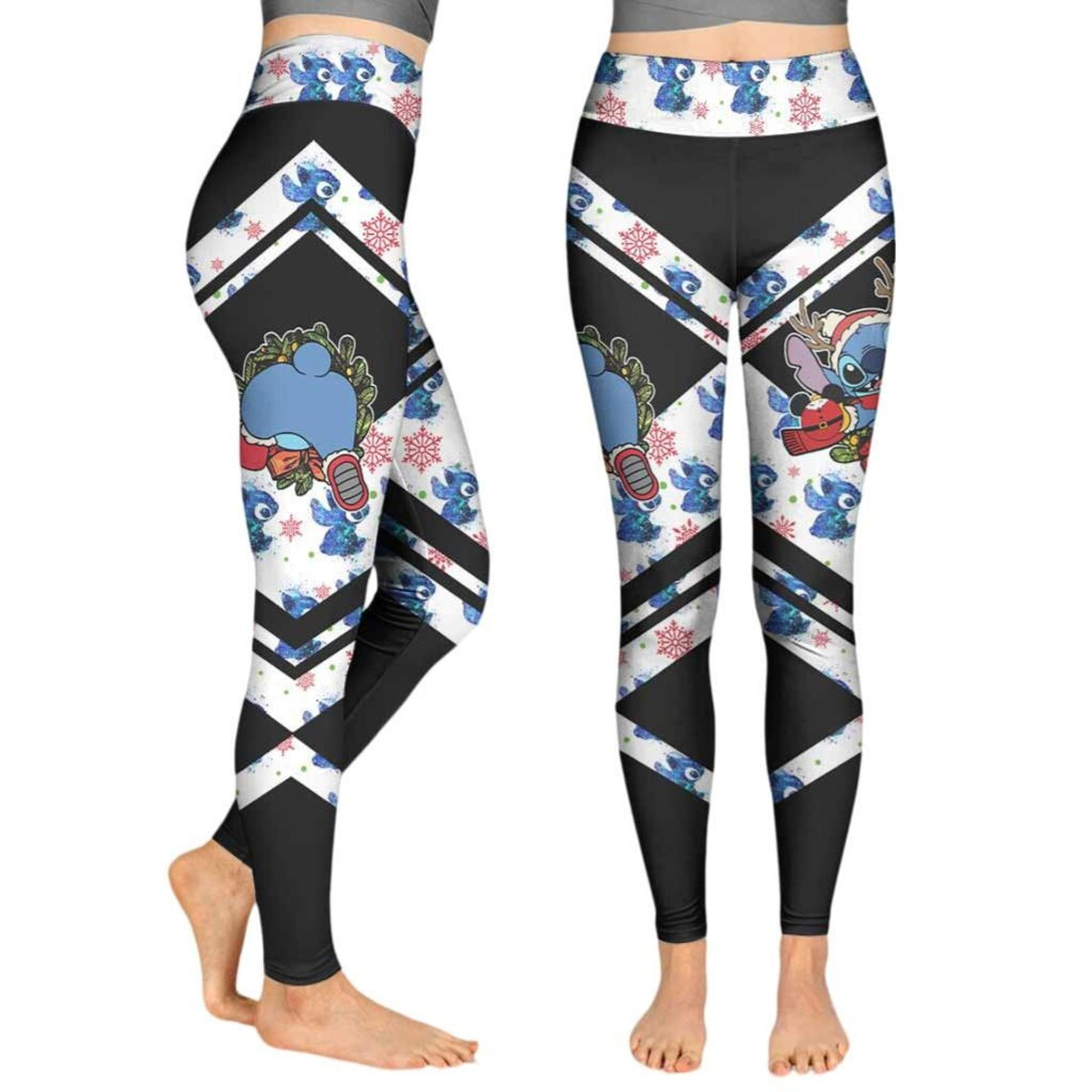 Conjunto Stitch - Edição Natal para Mulher (personalizável)