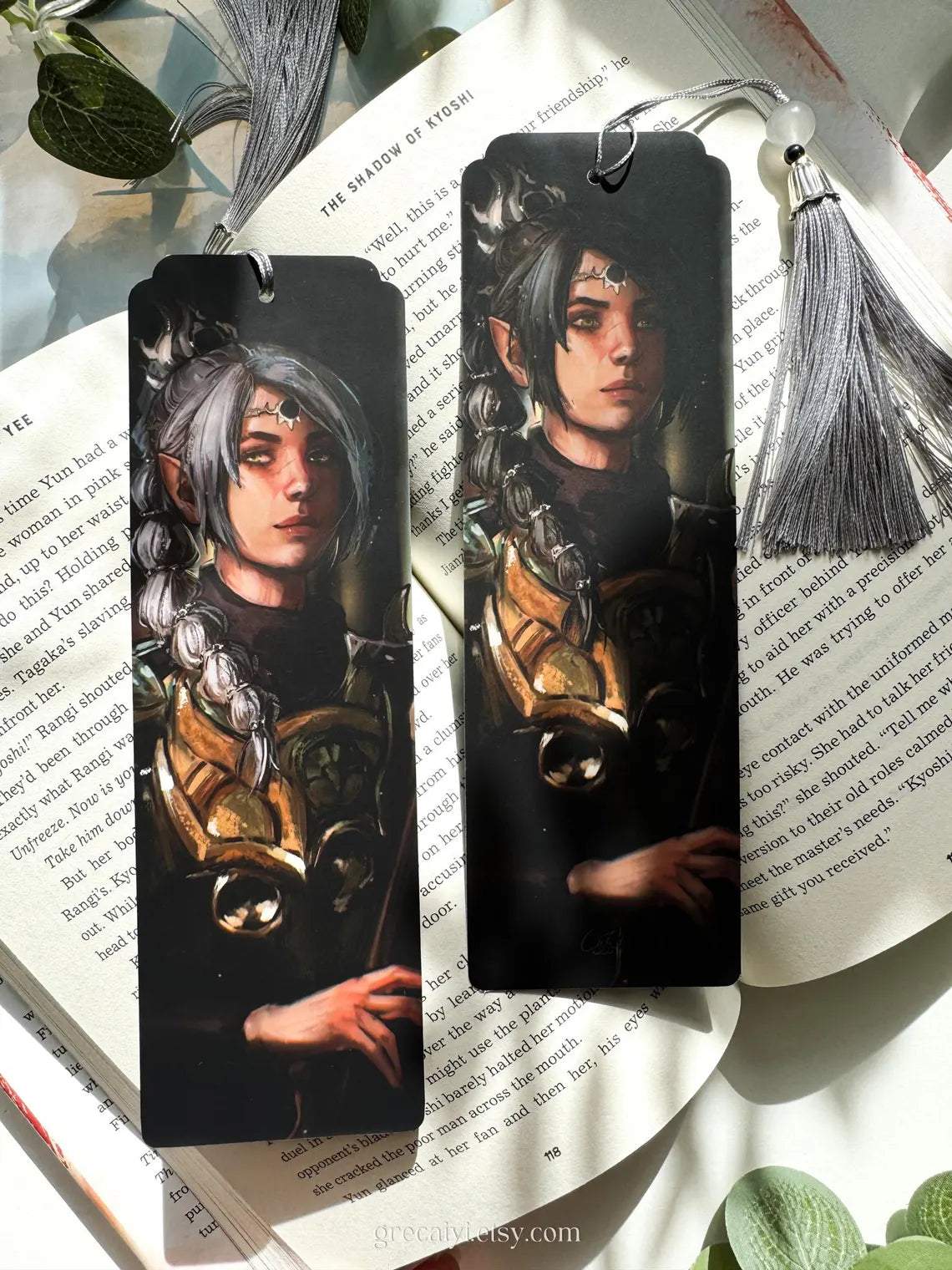 Marcadores de Livros - Baldur's Gate 3