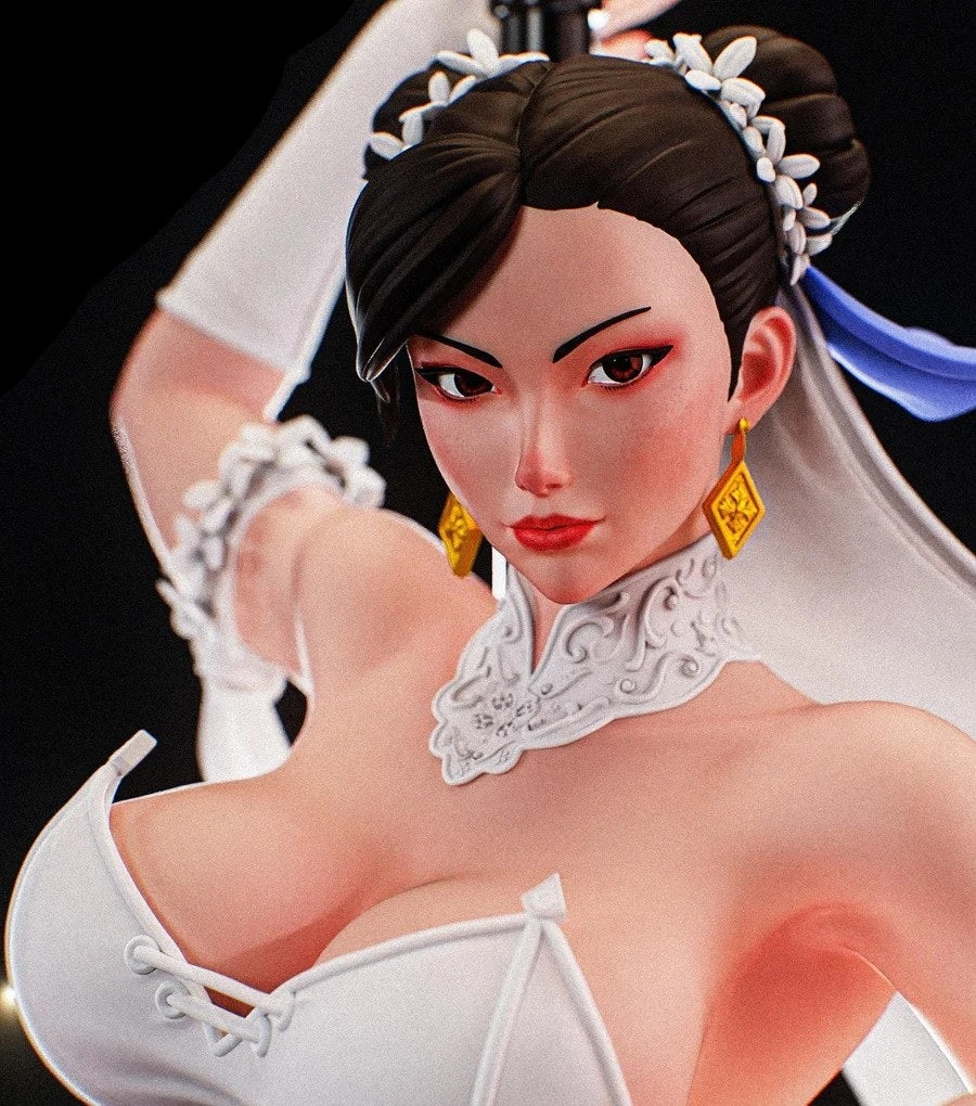 Estátua Colecionador - Chun Li Edição Premium