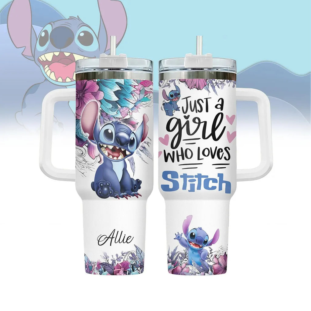 Copo 1.2L para Meninas - Stitch (personalizável)