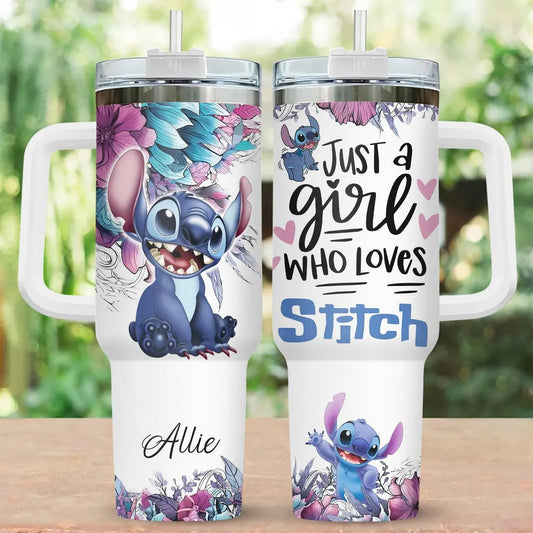 Copo 1.2L para Meninas - Stitch (personalizável)