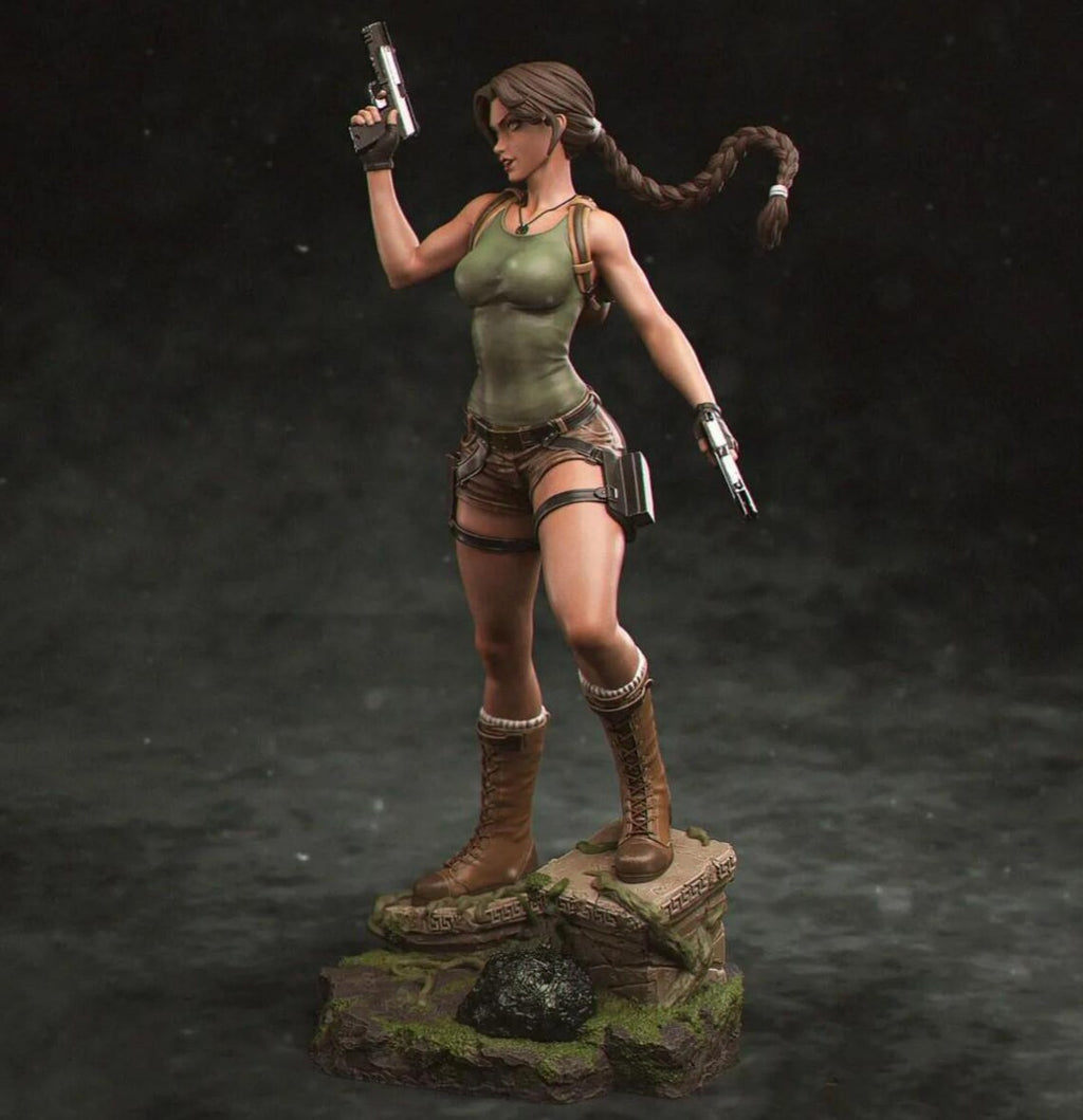 Estátua Colecionador - Lara Croft v2