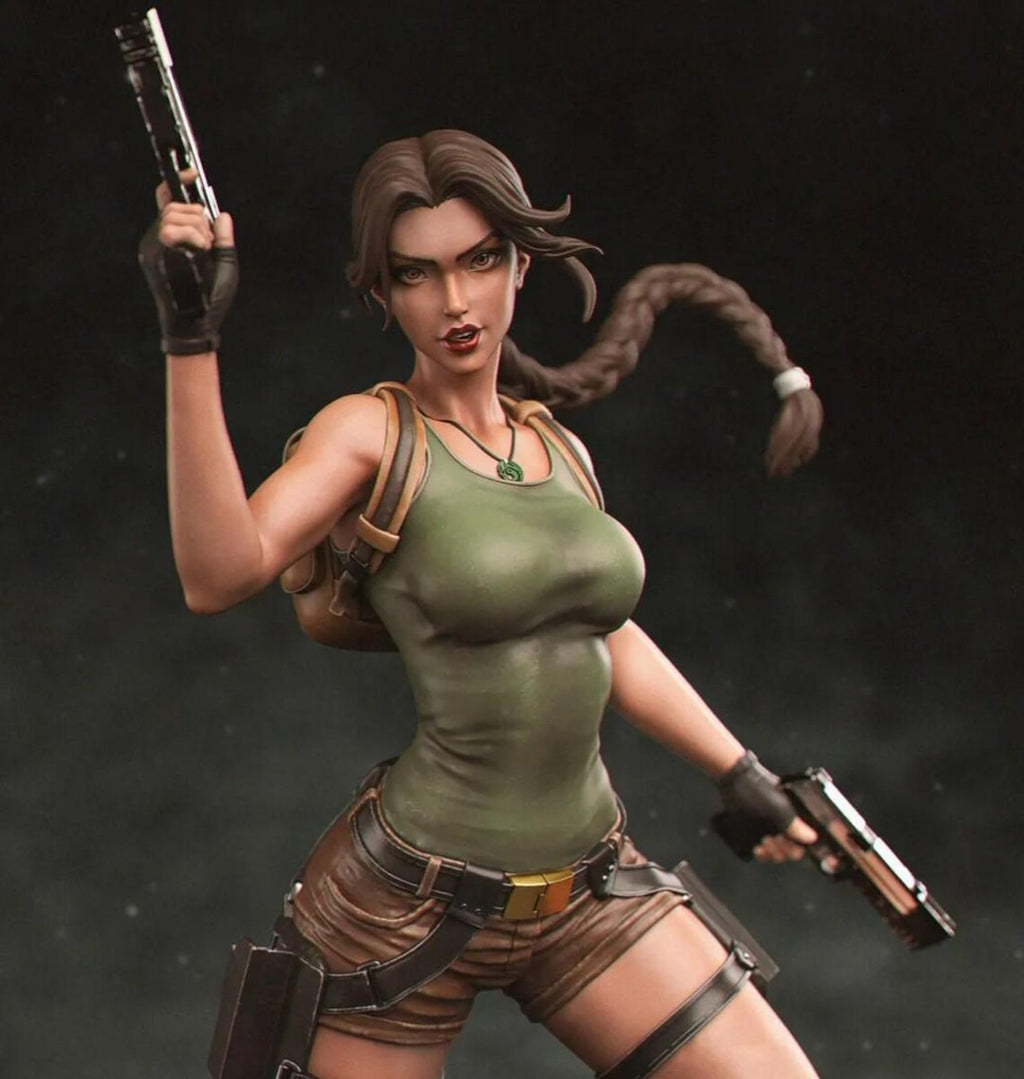 Estátua Colecionador - Lara Croft v2