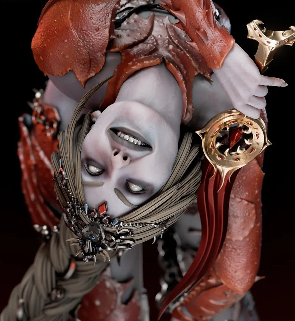 Estátua Colecionador - Orin, o Vermelho Baldur's Gate 3