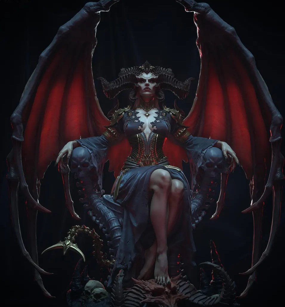 Estátua Colecionador - Lilith a Mãe dos Demónios