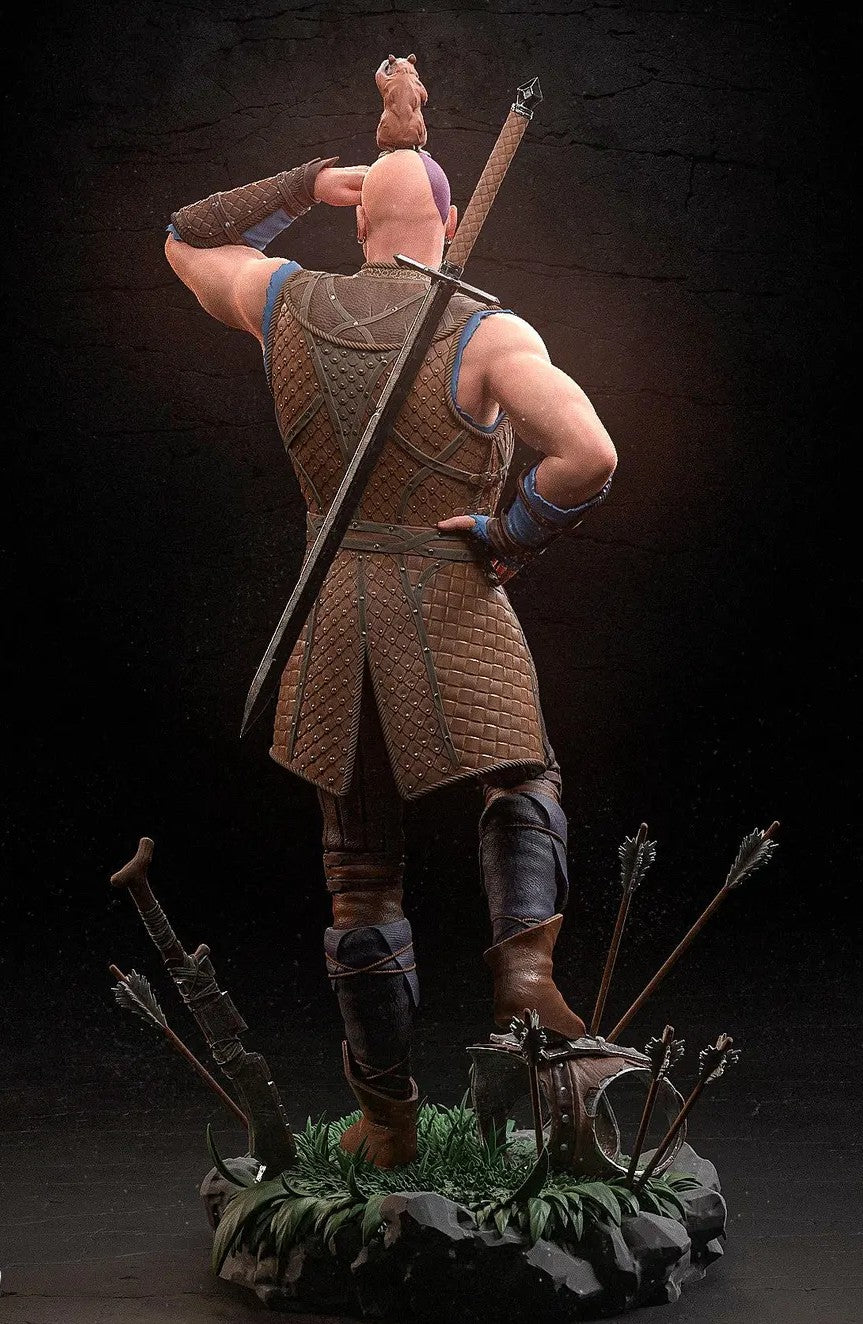 Estátua Colecionador - Justiceiro Mestre das Criaturas