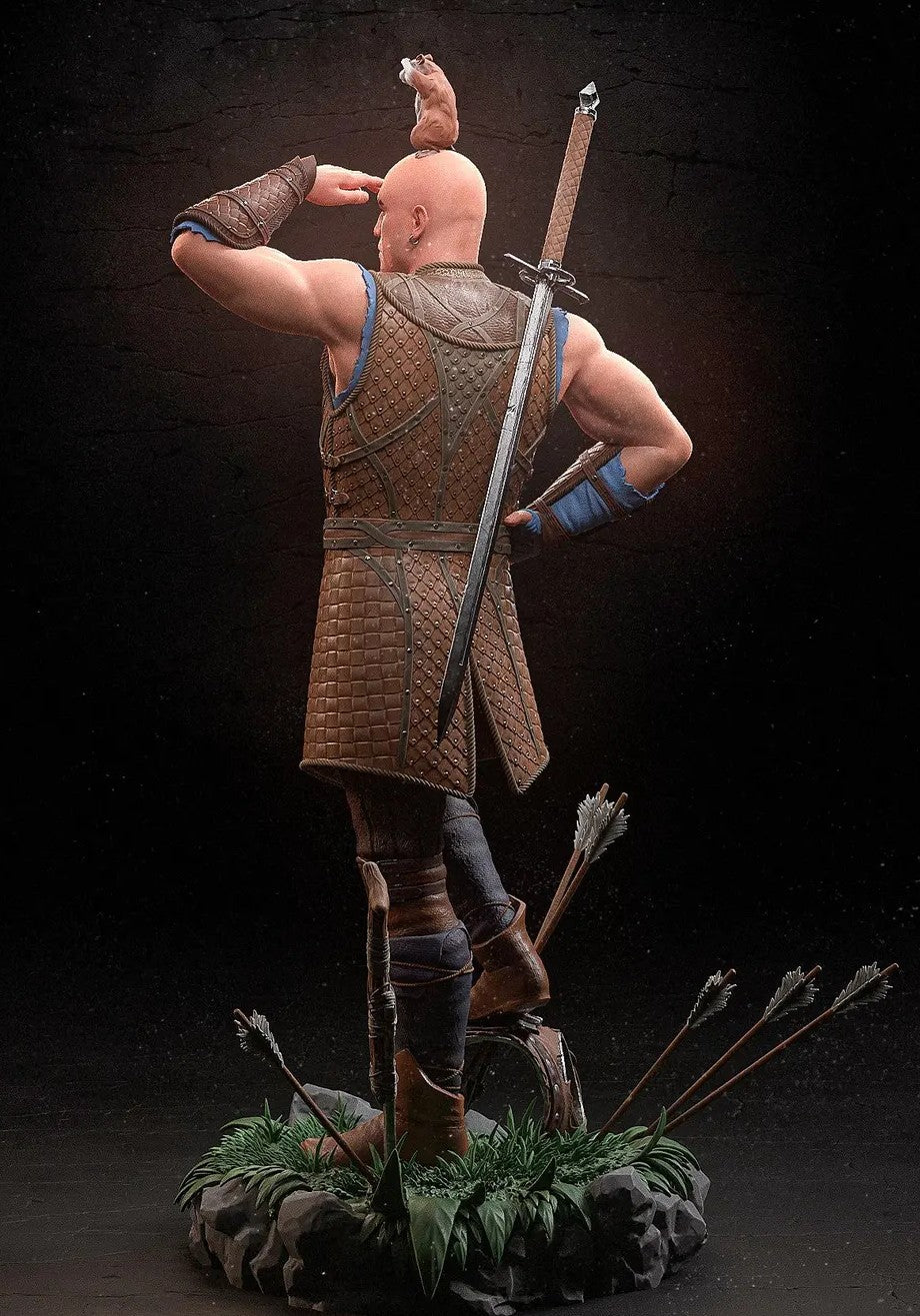 Estátua Colecionador - Justiceiro Mestre das Criaturas