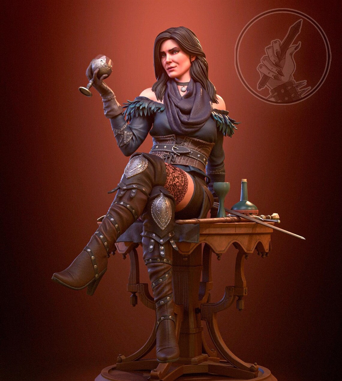 Estátua Colecionador - Yennefer v2