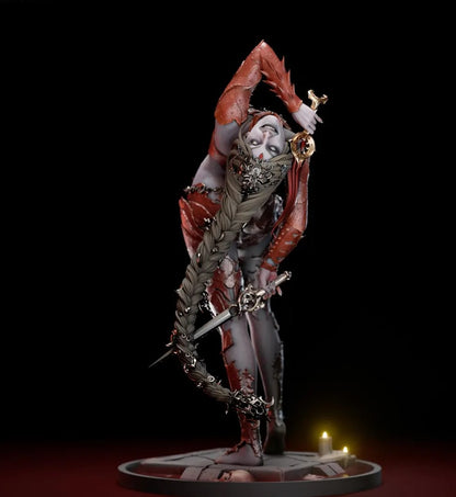 Estátua Colecionador - Orin, o Vermelho Baldur's Gate 3