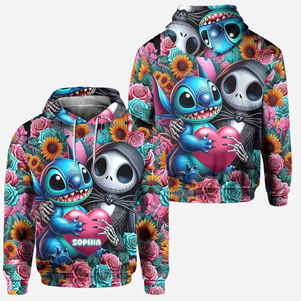 Conjunto Stitch - Edição Jack para Mulher (personalizável)