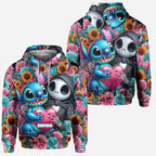 Conjunto Stitch - Edição Jack para Mulher (personalizável)