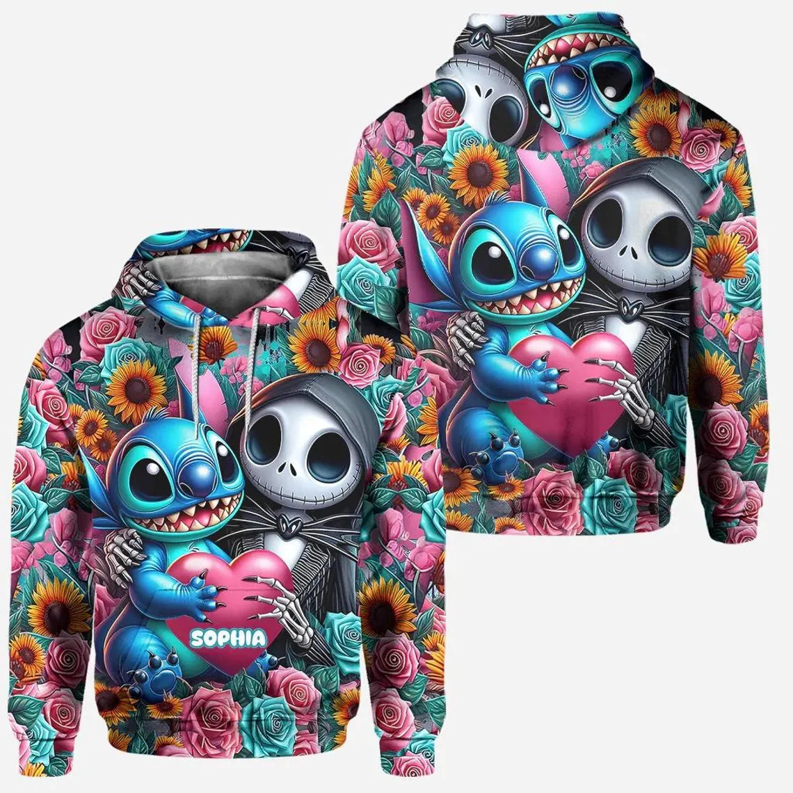 Conjunto Stitch - Edição Jack para Mulher (personalizável)